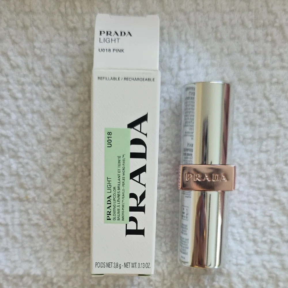 NEW~ Prada Light U018 Pink Lip Balm
